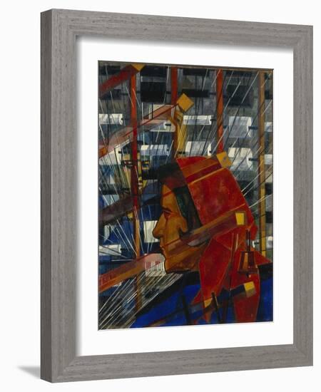 The Weaver, Early 1930S-Vasili Vasilyevich Kuptsov-Framed Giclee Print