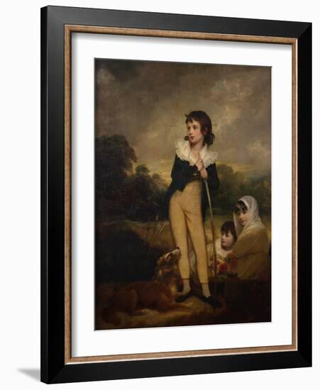 The Wedderburn Children-William Beechey-Framed Giclee Print