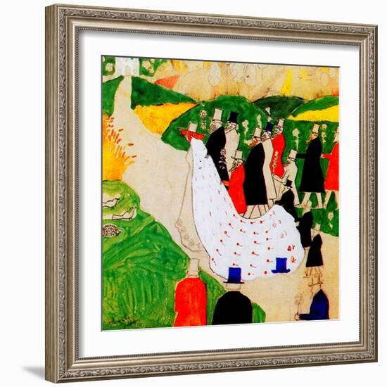 The Wedding, 1907-Kasimir Malevich-Framed Giclee Print