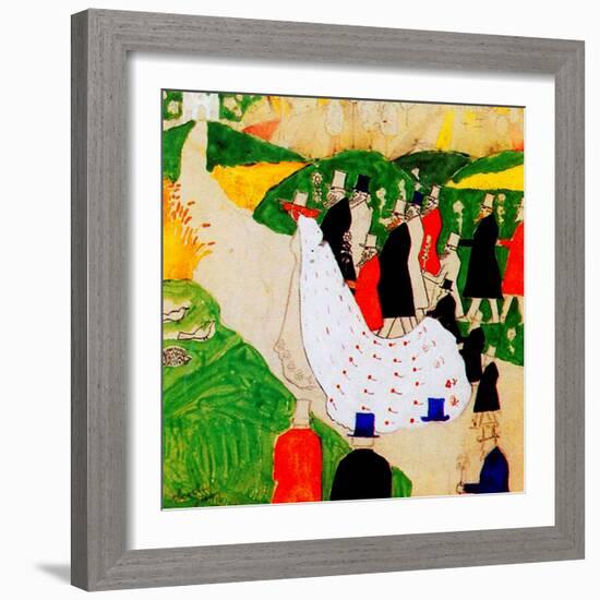 The Wedding, 1907-Kasimir Malevich-Framed Giclee Print