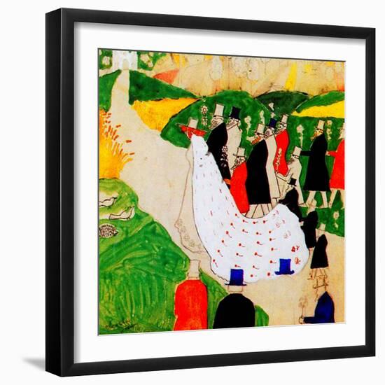 The Wedding, 1907-Kasimir Malevich-Framed Giclee Print