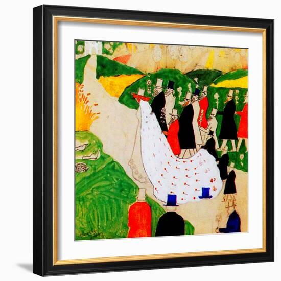 The Wedding, 1907-Kasimir Malevich-Framed Giclee Print