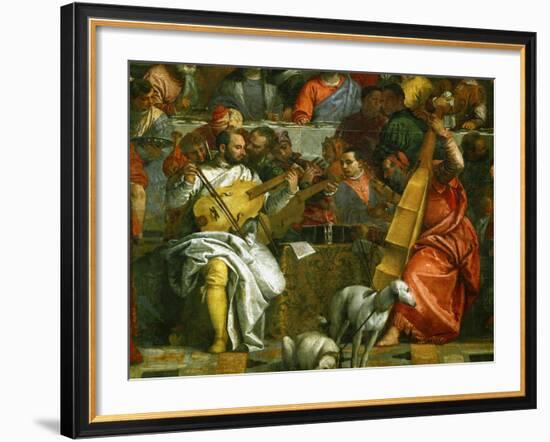 The Wedding at Cana, Photograph Before Restoration-Paolo Veronese-Framed Giclee Print