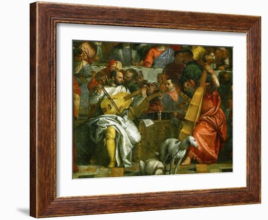 The Wedding at Cana, Photograph Before Restoration-Paolo Veronese-Framed Giclee Print