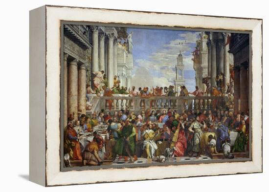 The Wedding at Cana (Post-Restoration)-Paolo Veronese-Framed Premier Image Canvas