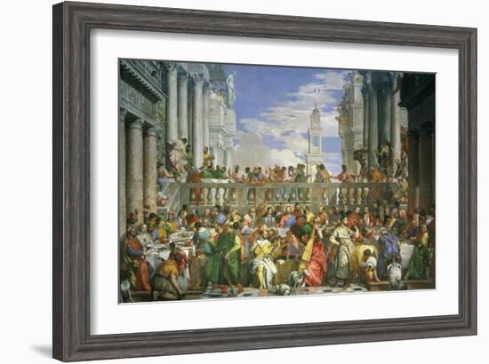 The Wedding at Cana-Paolo Veronese-Framed Giclee Print