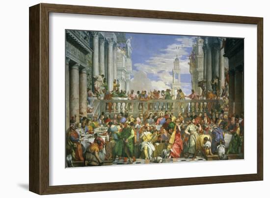 The Wedding at Cana-Paolo Veronese-Framed Giclee Print