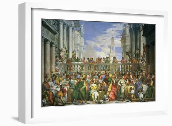 The Wedding at Cana-Paolo Veronese-Framed Giclee Print