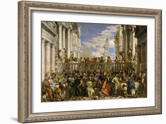 The Wedding at Cana-Paolo Veronese-Framed Giclee Print