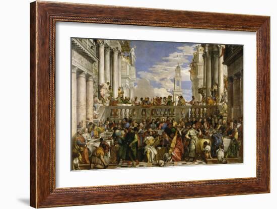 The Wedding at Cana-Paolo Veronese-Framed Giclee Print