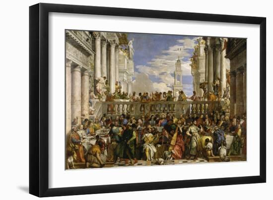 The Wedding at Cana-Paolo Veronese-Framed Giclee Print