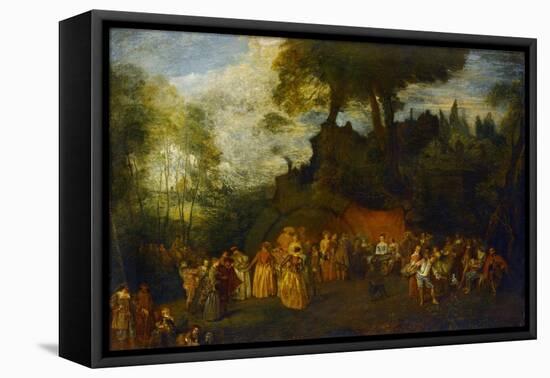 The Wedding, C.1712-16-Jean Antoine Watteau-Framed Premier Image Canvas