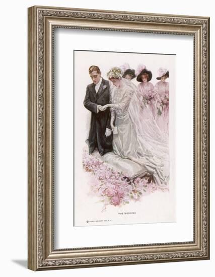 The Wedding Ceremony-Harrison Fisher-Framed Photographic Print