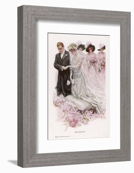 The Wedding Ceremony-Harrison Fisher-Framed Photographic Print