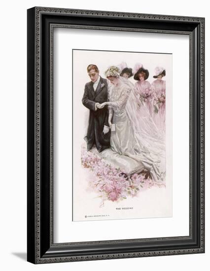 The Wedding Ceremony-Harrison Fisher-Framed Photographic Print