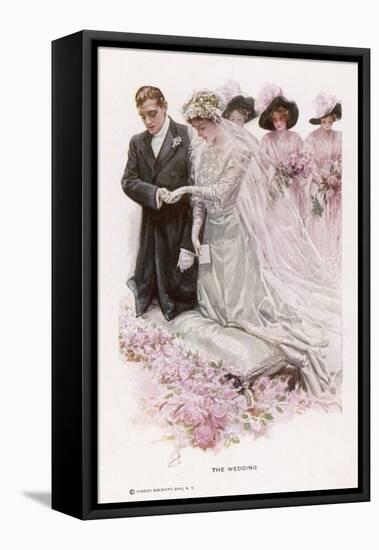 The Wedding Ceremony-Harrison Fisher-Framed Premier Image Canvas