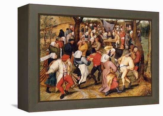 The Wedding Dance-Pieter Brueghel the Younger-Framed Premier Image Canvas