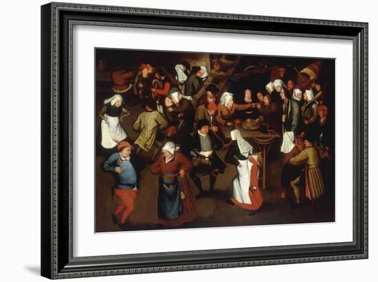 The Wedding Dance-Pieter Bruegel the Elder-Framed Giclee Print