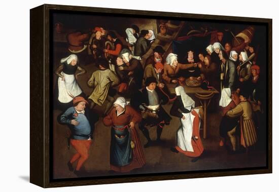 The Wedding Dance-Pieter Bruegel the Elder-Framed Premier Image Canvas