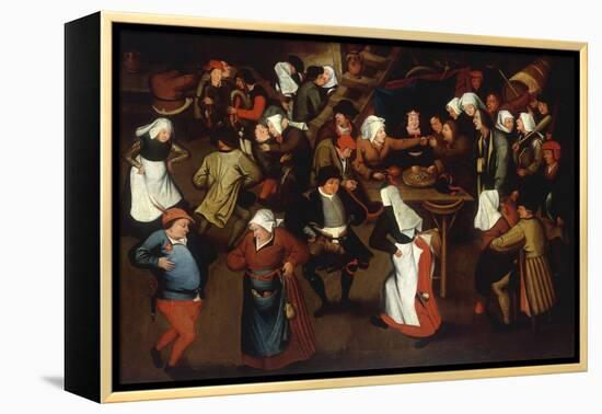 The Wedding Dance-Pieter Bruegel the Elder-Framed Premier Image Canvas