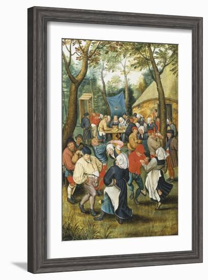 The Wedding Dance-Pieter Brueghel the Younger-Framed Giclee Print