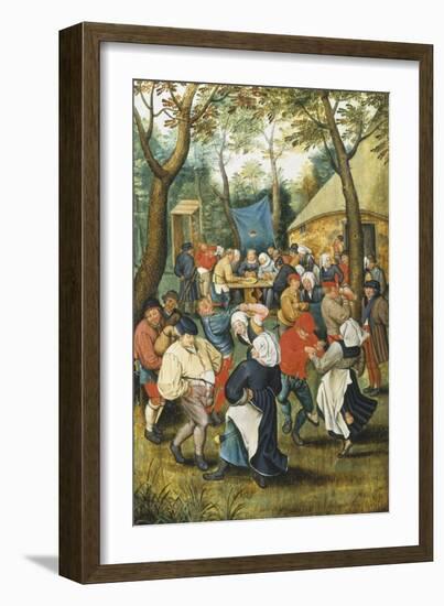 The Wedding Dance-Pieter Brueghel the Younger-Framed Giclee Print