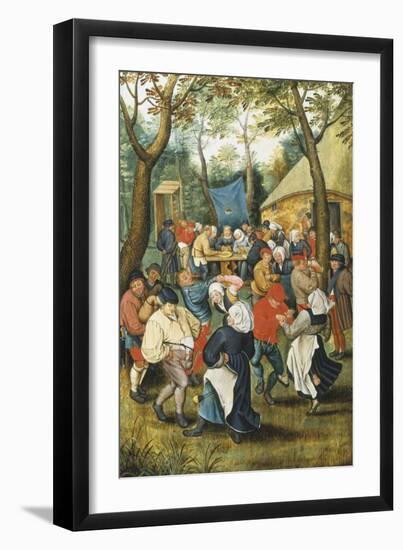 The Wedding Dance-Pieter Brueghel the Younger-Framed Giclee Print