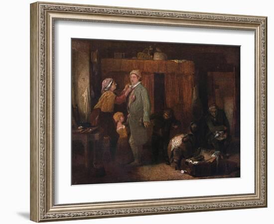 'The Wedding-Day', c1845 (1904)-William Mulready-Framed Giclee Print