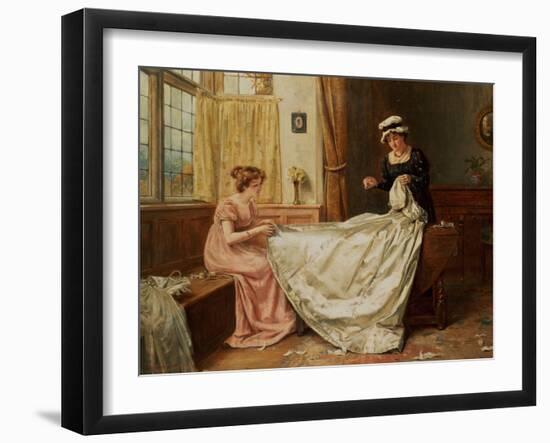 The Wedding Dress-George Goodwin Kilburne-Framed Giclee Print