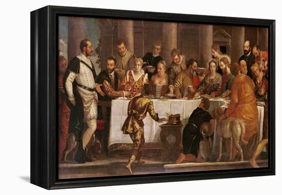 The Wedding Feast at Cana-Veronese-Framed Premier Image Canvas