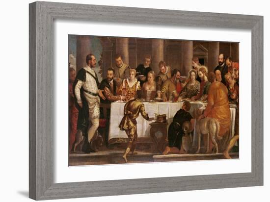 The Wedding Feast at Cana-Veronese-Framed Giclee Print