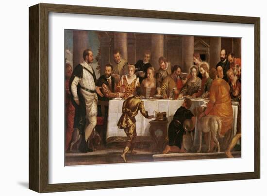 The Wedding Feast at Cana-Veronese-Framed Giclee Print