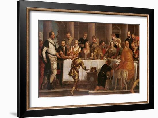 The Wedding Feast at Cana-Veronese-Framed Giclee Print