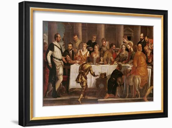 The Wedding Feast at Cana-Veronese-Framed Giclee Print