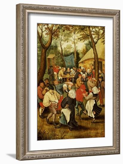 The Wedding Feast-Pieter Bruegel the Elder-Framed Giclee Print