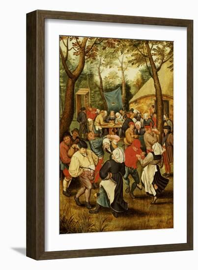 The Wedding Feast-Pieter Bruegel the Elder-Framed Giclee Print