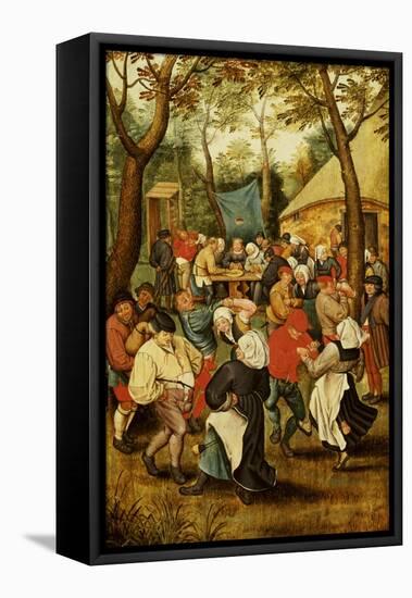 The Wedding Feast-Pieter Bruegel the Elder-Framed Premier Image Canvas