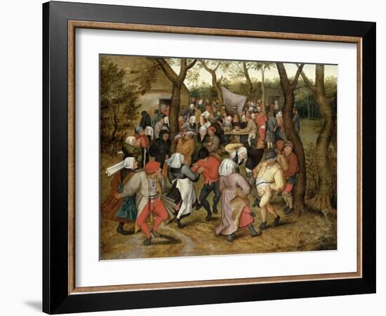 The Wedding Feast-Pieter Brueghel the Younger-Framed Giclee Print