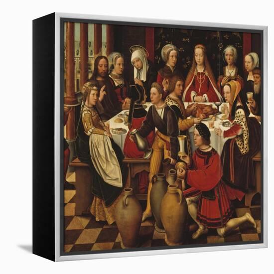 The Wedding in Cana, c.1530-50-Ambrosius Benson-Framed Premier Image Canvas