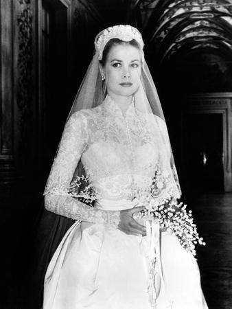 'The Wedding in Monaco, Grace Kelly, 1956' Photo | Art.com