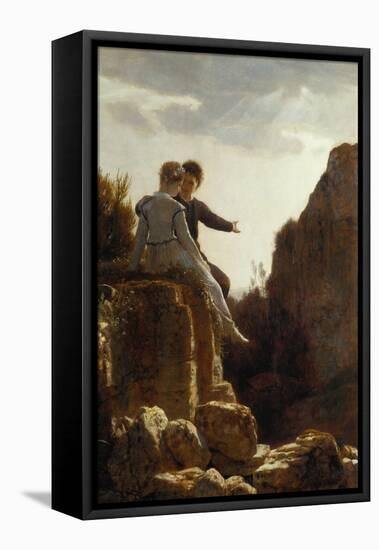 The Wedding Journey, about 1876-Arnold Bocklin-Framed Premier Image Canvas