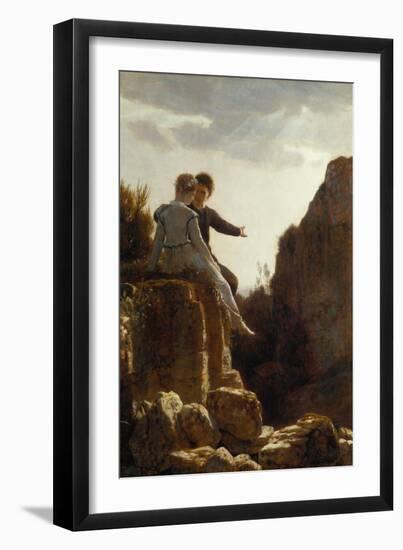 The Wedding Journey, about 1876-Arnold Bocklin-Framed Giclee Print