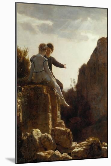 The Wedding Journey, about 1876-Arnold Bocklin-Mounted Giclee Print