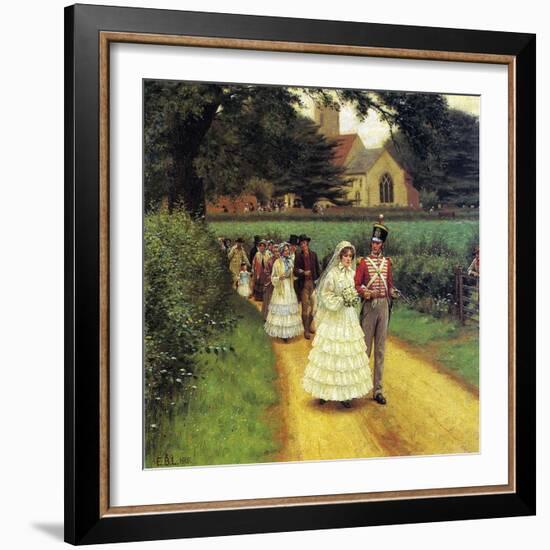 The Wedding March, 1919-Edmund Blair Leighton-Framed Giclee Print