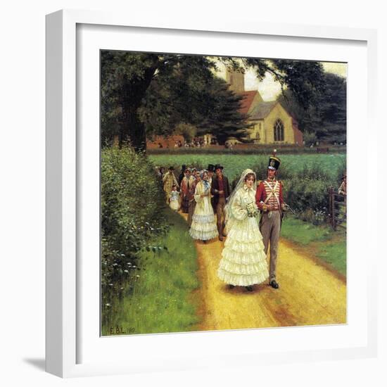 The Wedding March, 1919-Edmund Blair Leighton-Framed Giclee Print