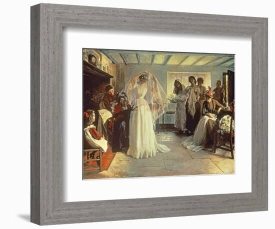 The Wedding Morning, 1892-John Henry Frederick Bacon-Framed Giclee Print