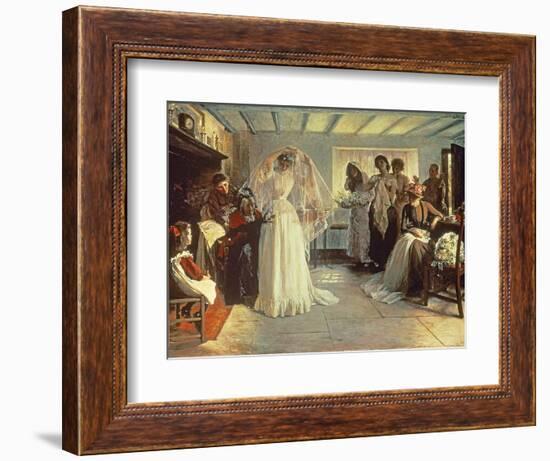 The Wedding Morning, 1892-John Henry Frederick Bacon-Framed Giclee Print