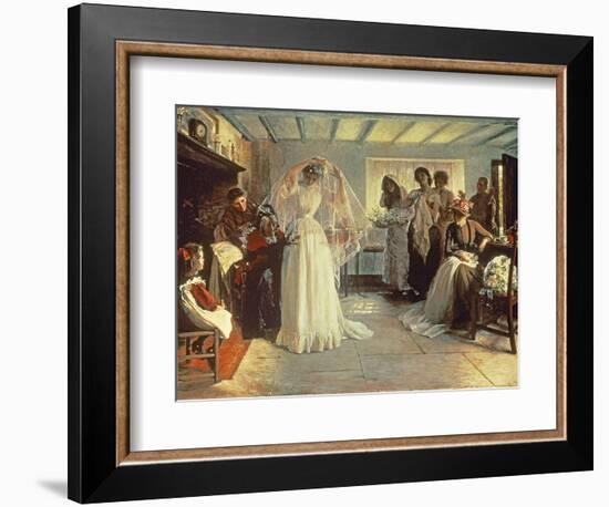 The Wedding Morning, 1892-John Henry Frederick Bacon-Framed Giclee Print