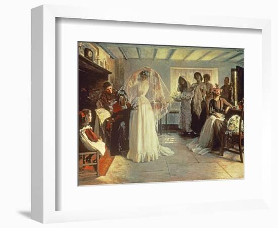 The Wedding Morning, 1892-John Henry Frederick Bacon-Framed Giclee Print