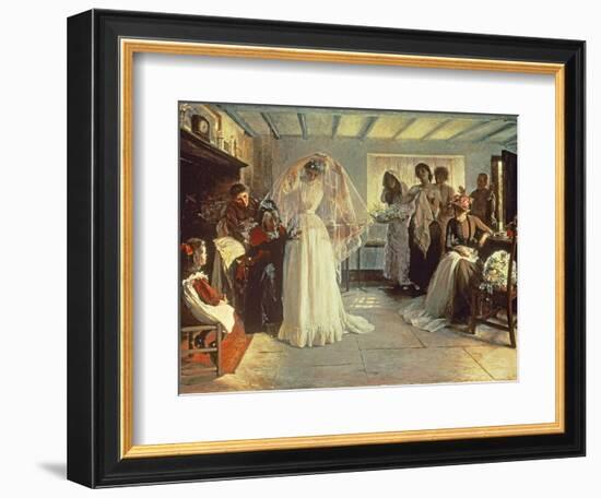 The Wedding Morning, 1892-John Henry Frederick Bacon-Framed Giclee Print